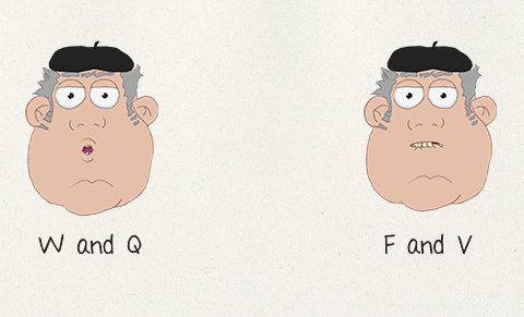 Santiago character design facial expressions (WQ, FV and E)
